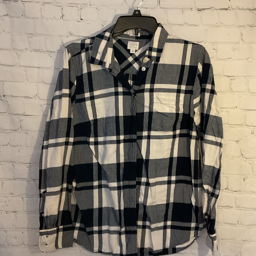 J. Crew Plaid Flannel shirt
